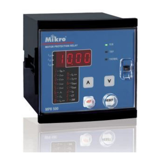 MIKRO MPR500 USER MANUAL Pdf Download | ManualsLib