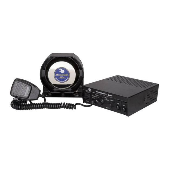 HORNBLASTERS PA100H INSTALLATION MANUAL Pdf Download ManualsLib