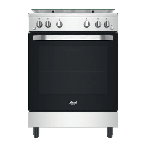 Hotpoint HS67G2PMX/IT Manual
