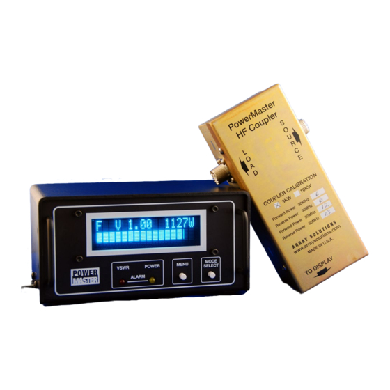 Array Solutions PowerMaster Series Manual