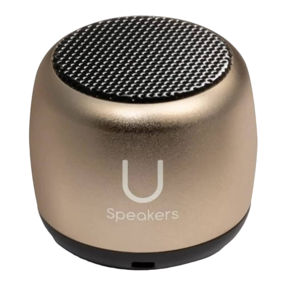 U Speakers U MICRO User Manual