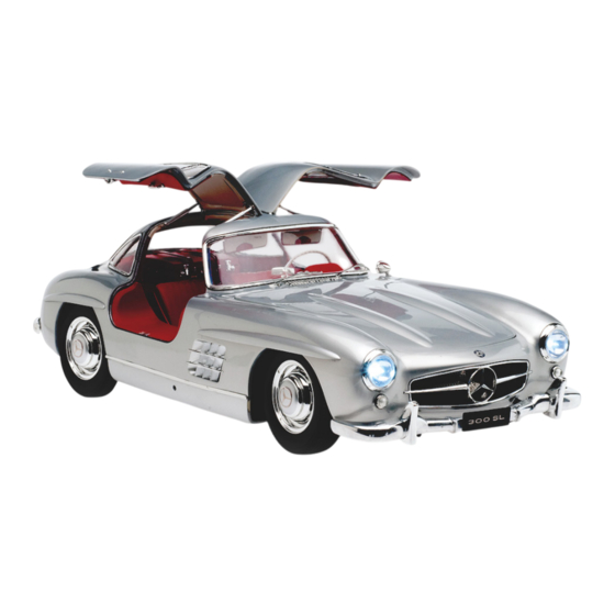 Agora Models Mercedes 300SL Gullwing 1955 Build Instructions