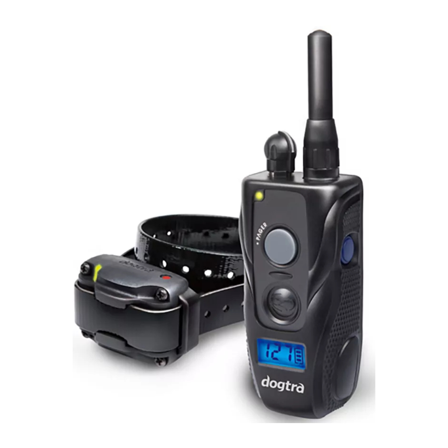 Dogtra 280C, 282C - Dog System Manual