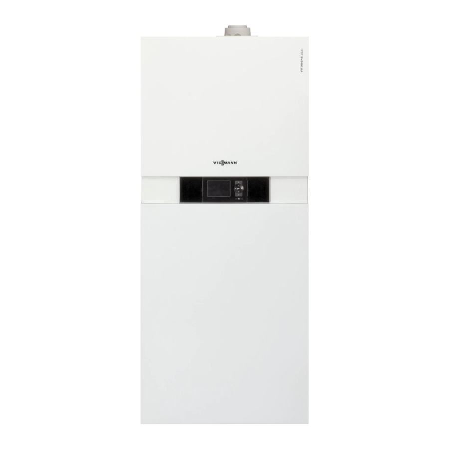 Viessmann Vitodens 200 / 222 / 300 / 333 Manual