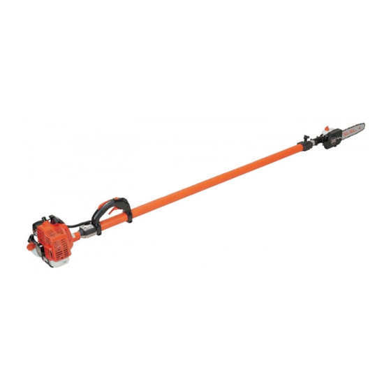 Echo Power Pruner PPT-2100 TYPE 1/1E Operator's Manual