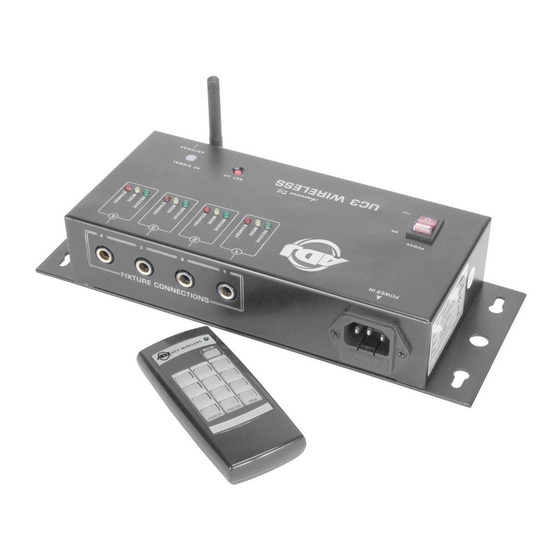 American DJ UC3 wireless Product Information