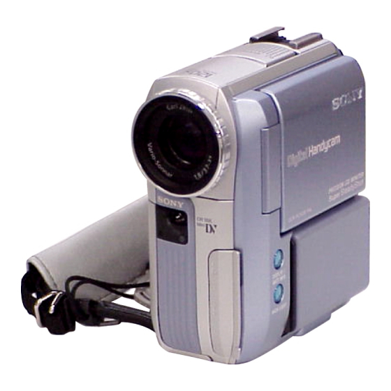 Sony Handycam DCR-PC104E Service Manual