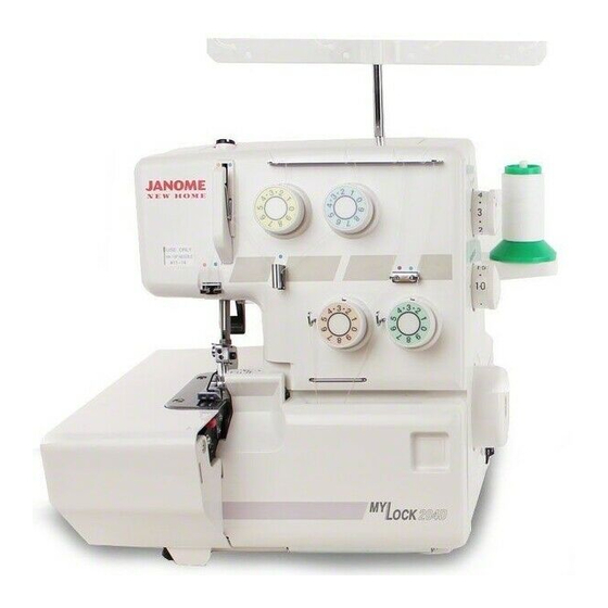Janome 204D Instruction Book