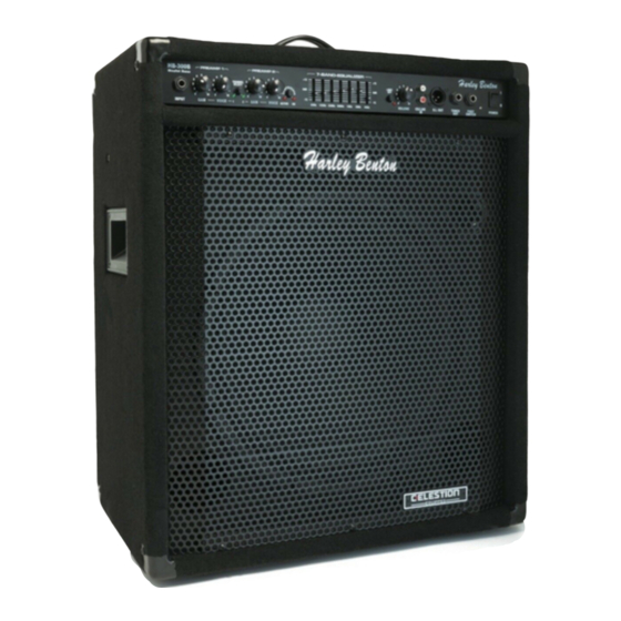 thomann HB-300B User Manual