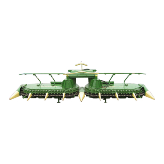 User Manuals: Krone EasyCollect 6000 FP Farm Equipment