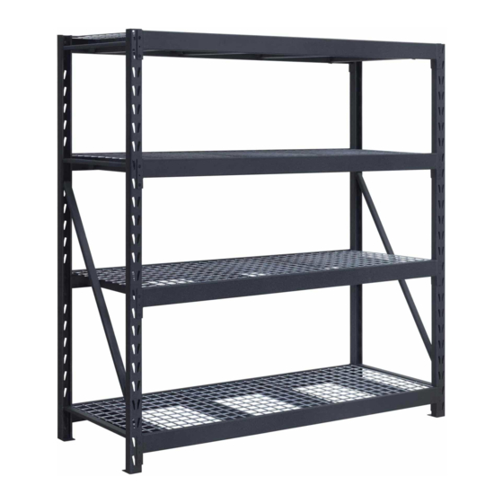 WHALEN 5SHELF INDUSTRIAL RACK INSTRUCTION MANUAL Pdf Download ManualsLib