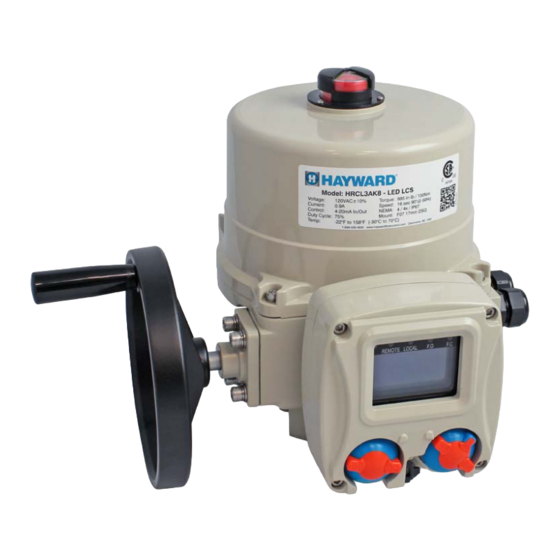 Hayward HRSN2 series Installation, Operation And Maintenance Instructions