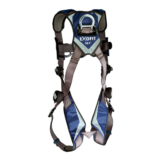 DBI SALA EXOFIT NEX 1113900 Specific Instructions