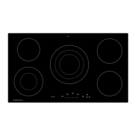 Kuppersbusch KE9340.0 Instructions For Use And Installation