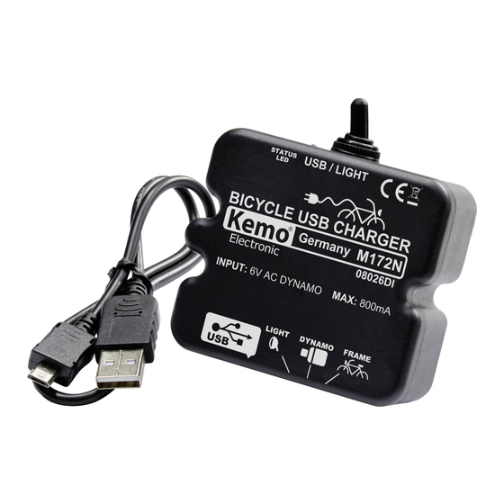Kemo M172N Manual