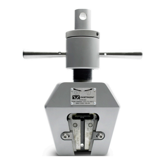 INSTRON 2716 SERIES OPERATING INSTRUCTIONS MANUAL Pdf Download ManualsLib