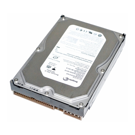 SEAGATE BARRACUDA 7200.7 INSTALLATION MANUAL Pdf Download | ManualsLib