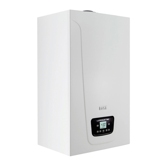 BAXI LUNA DUO-TEC SERIES SUPPLEMENTARY MANUAL FOR THE INSTALLER Pdf ...