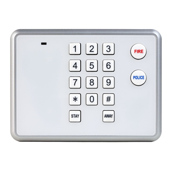 NORTEK SECURITY & CONTROL 2GIG 2GIGPAD1345 INSTALLATION INSTRUCTIONS