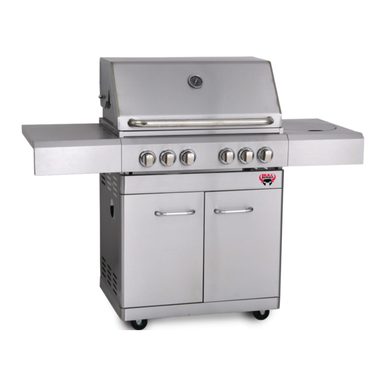 BULL BBQ STAINLESS STEEL DELUXE COMPACT 6 BURNER OWNER'S MANUAL Pdf