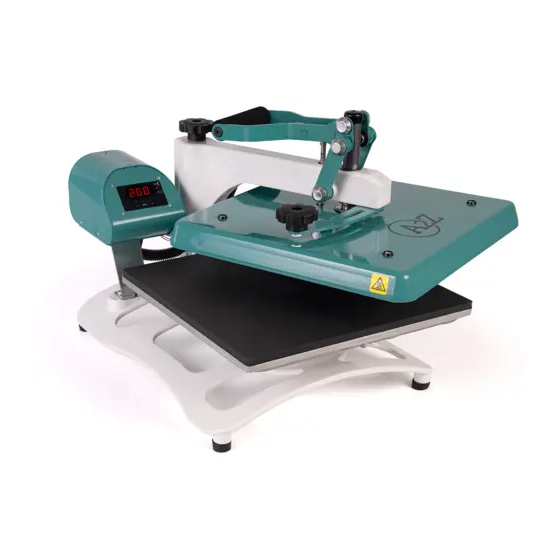 STAHLS A2Z HEAT PRESS OPERATOR'S MANUAL Pdf Download ManualsLib