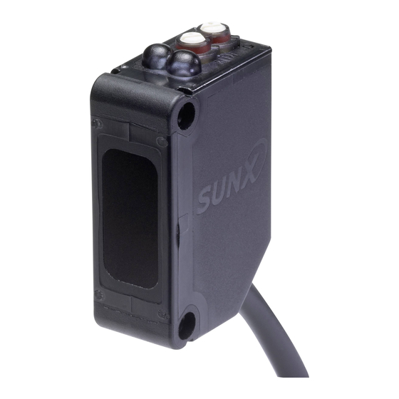Panasonic SUNX CX-400 Series Instruction Manual