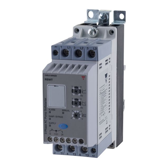 CARLO GAVAZZI RSWT SERIES MANUAL Pdf Download ManualsLib