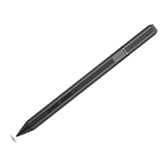 Lenovo E-color Pen Quick Start Manual