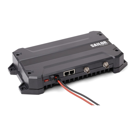 COBHAM SAILOR 7222 VHF DSC User Manual