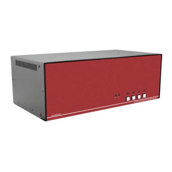 SEKURYX CK4-HPD404C Manuals