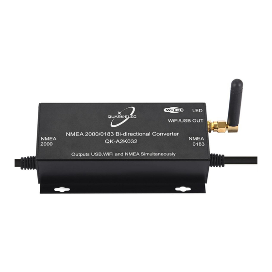 Quark-Elec QK-A032 Setup Manual