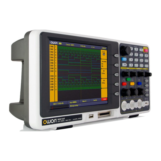 Owon MSO7062TD User Manual