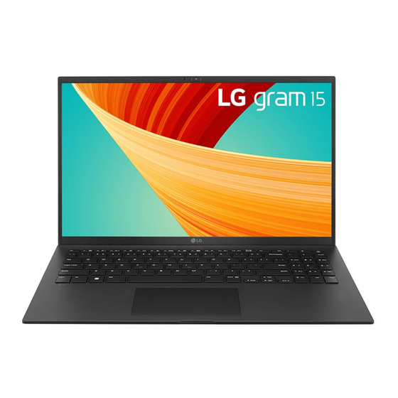 LG 15Z90QPADS9U1 Easy Manual