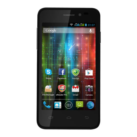 Prestigio MultiPhone 5400 DUO User Manual