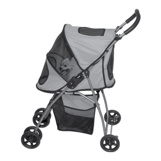 Pet Gear ULTRA LITE PET STROLLER Instruction Manual