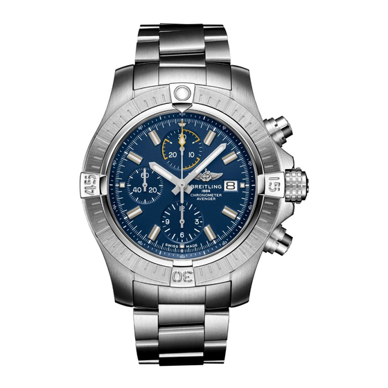 Breitling SUPER AVENGER Manual