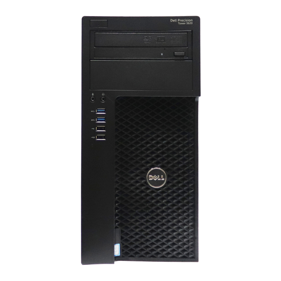 Dell Precision Tower 3620 Quick Start Manual