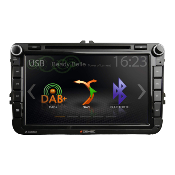 ZENEC Z-E2050 Device Installation Manual