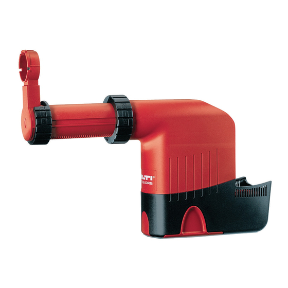 Hilti TE DRS-M Operating Instructions Manual