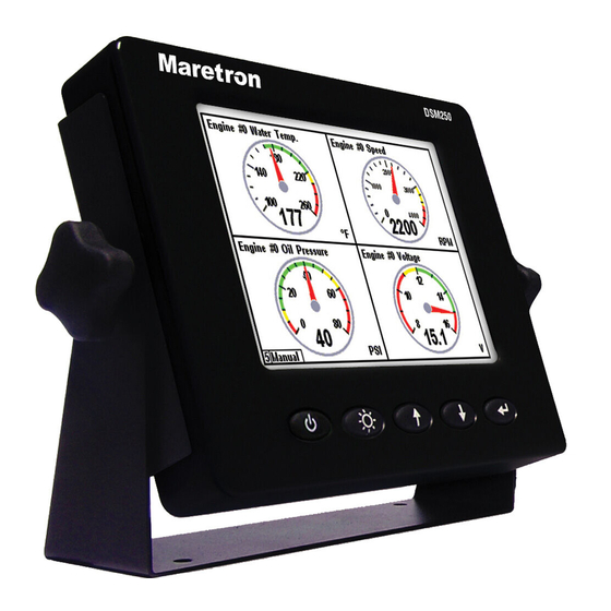 Maretron DSM250 Quick Start Manual
