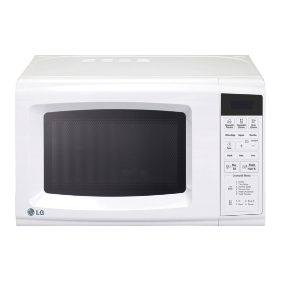 LG MB3941C Microwave Oven Manuals