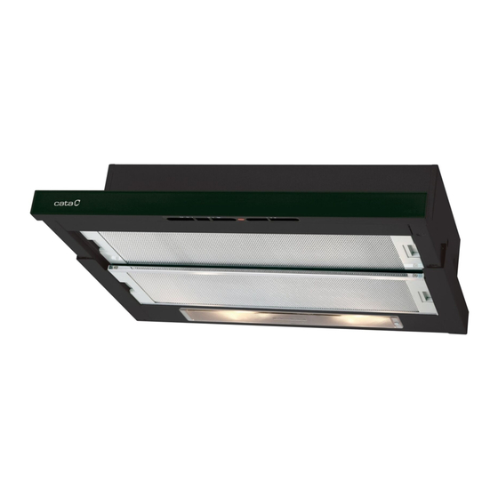 Cata TF 5250 GBK Instructions For Installation, Maintenance And Use