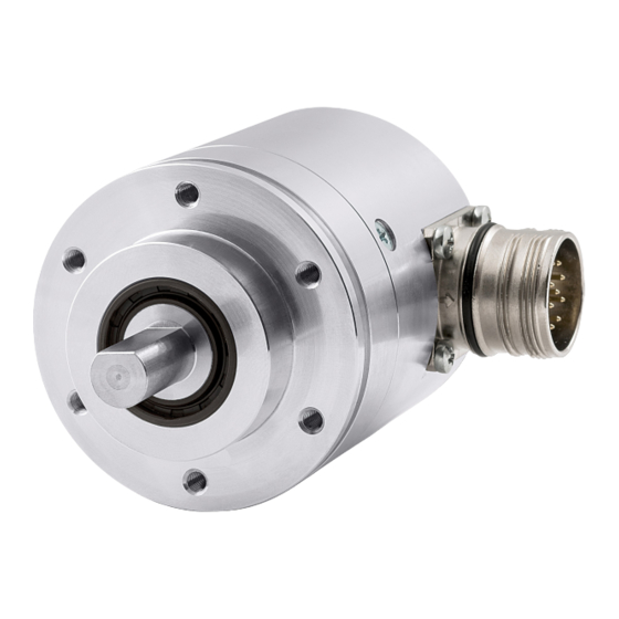 Lika Rotacod MH58S Series Mounting Instructions