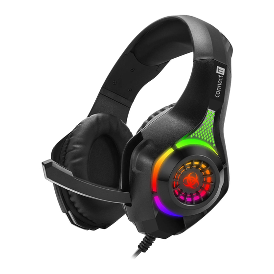 Connect IT CHP-4511-BK Gaming Headphones Manuals