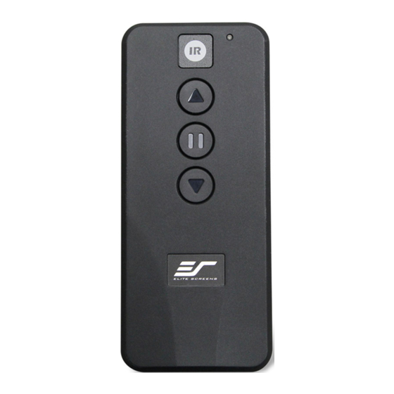 Elite Screens ZRC1-IR User Manual