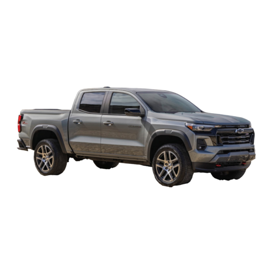 Chevrolet COLORADO 2023 Manuals