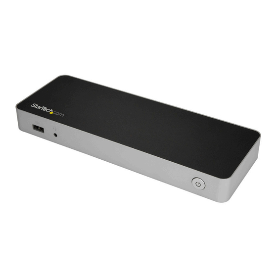 StarTech.com DK30CHDDPPD Manual