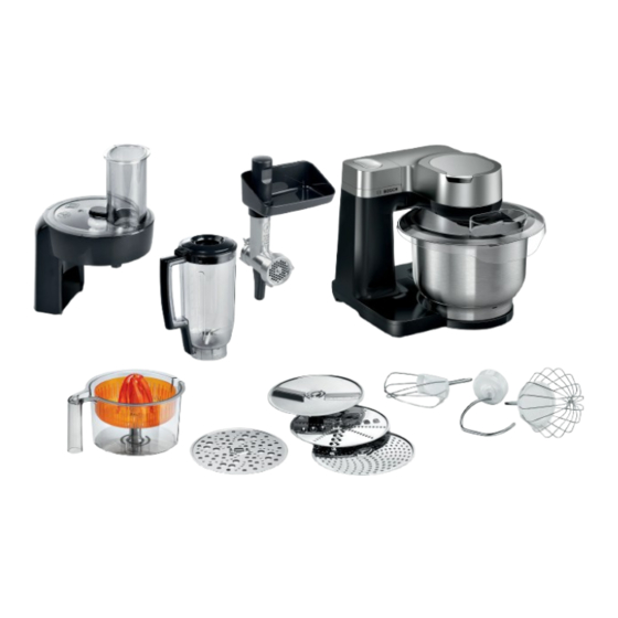 Bosch MUMS2VM40G Information For Use