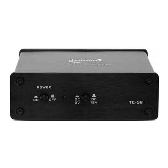 DynaVox TC-5B Manual