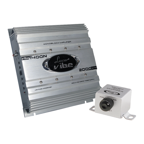Lanzar VIBE442N User Manual